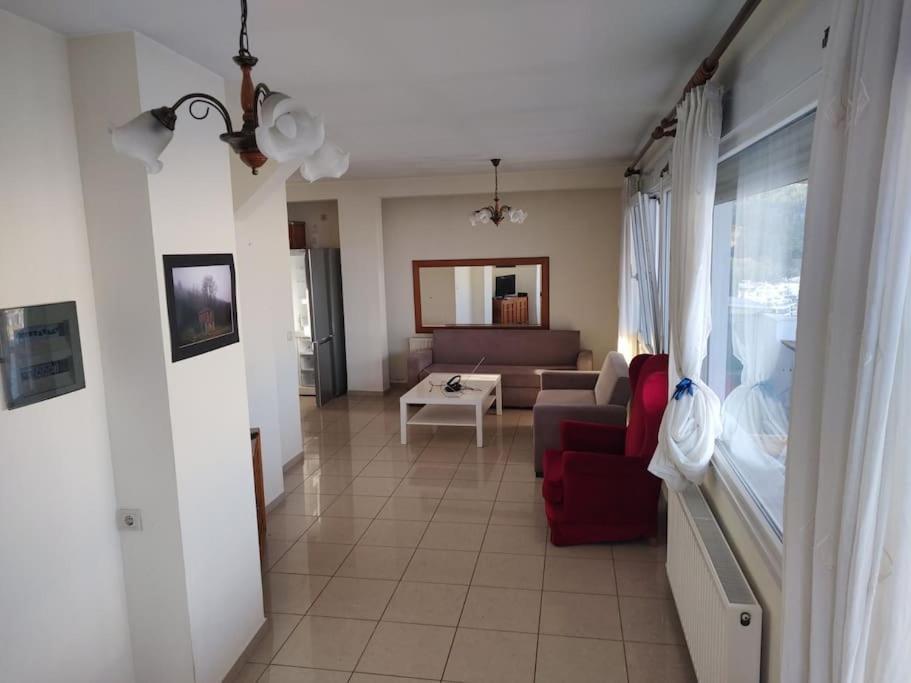 Finas Penthouse,Private Terrace,Great View,Mins From Sea Lägenhet Kavala Exteriör bild
