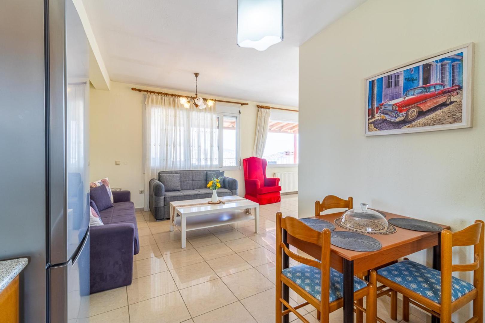 Finas Penthouse,Private Terrace,Great View,Mins From Sea Lägenhet Kavala Exteriör bild